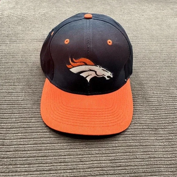 Denver Broncos Logo 7 Snapback Ballcap Hat One Size NFL Football - Picture 1 of 7